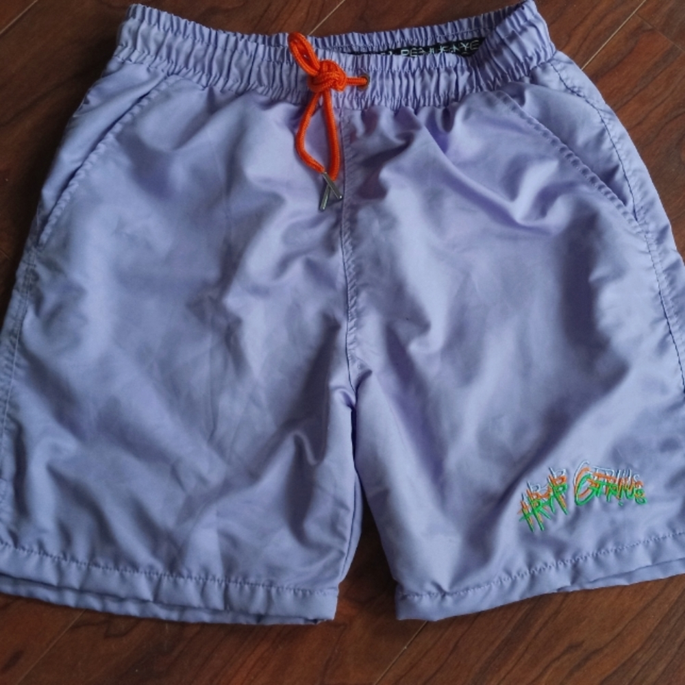 TRAP GEN!US MENS NYLON SHORTS